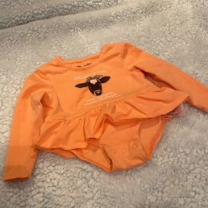 Wrangler Cow Onesie
